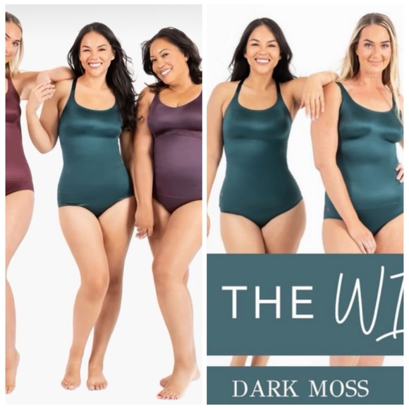 NWT Ruby Ribbon Simply Smooth Pocket Cami Tank‎ Dark Moss Size 50